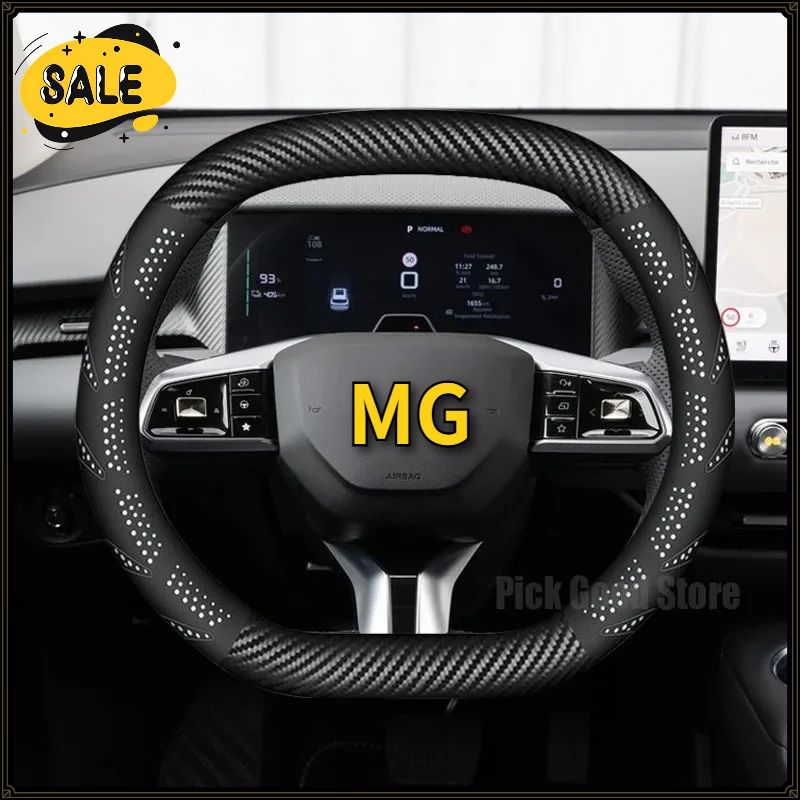 Double D Leather Car Steering Wheel Cover For ALL New MG3 HS XPower MG4 ES5 ZS MG7 Hybrid 2024 2025 2026 Car Accessories
Double D Leather Car Steering Wheel Cover For ALL New MG3 HS XPower MG4 ES5 ZS MG7 Hybrid 2024 2025 2026 Car Accessories