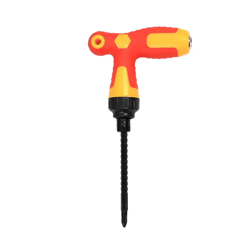 T Shaped Handle Telescopic Screwdriver Multi Use Carbon Steel Adjustable Extension Rod Home Repair Tool Random Color
T Shaped Handle Telescopic Screwdriver Multi Use Carbon Steel Adjustable Extension Rod Home Repair Tool Random Color