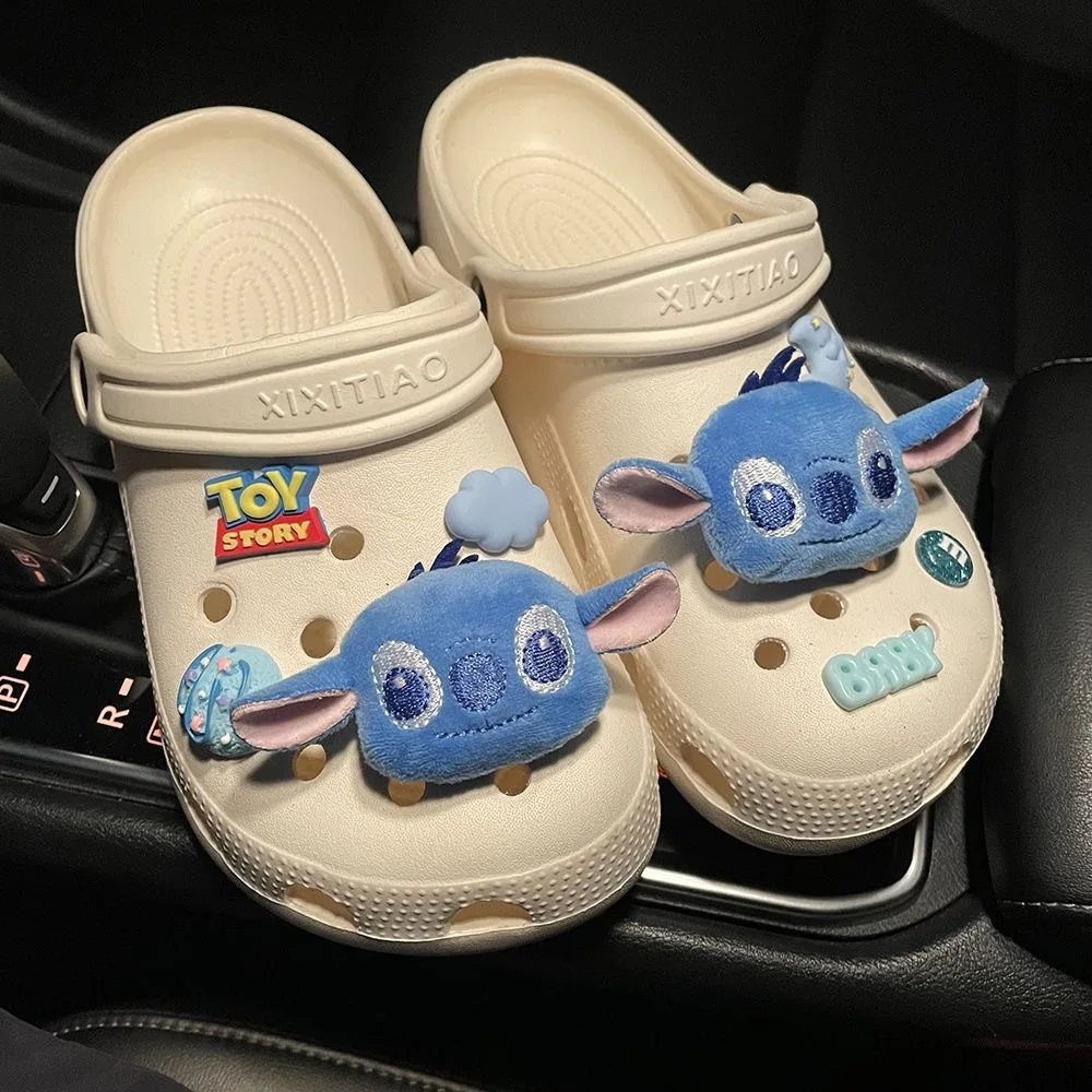 Hot Toys Ugly Cute Plush Stitch Figures Shoes Charm Decorations 3D Stereoscopic Blue Alien Detachable Waterproof for Party Gifts
Hot Toys Ugly Cute Plush Stitch Figures Shoes Charm Decorations 3D Stereoscopic Blue Alien Detachable Waterproof for Party Gifts
