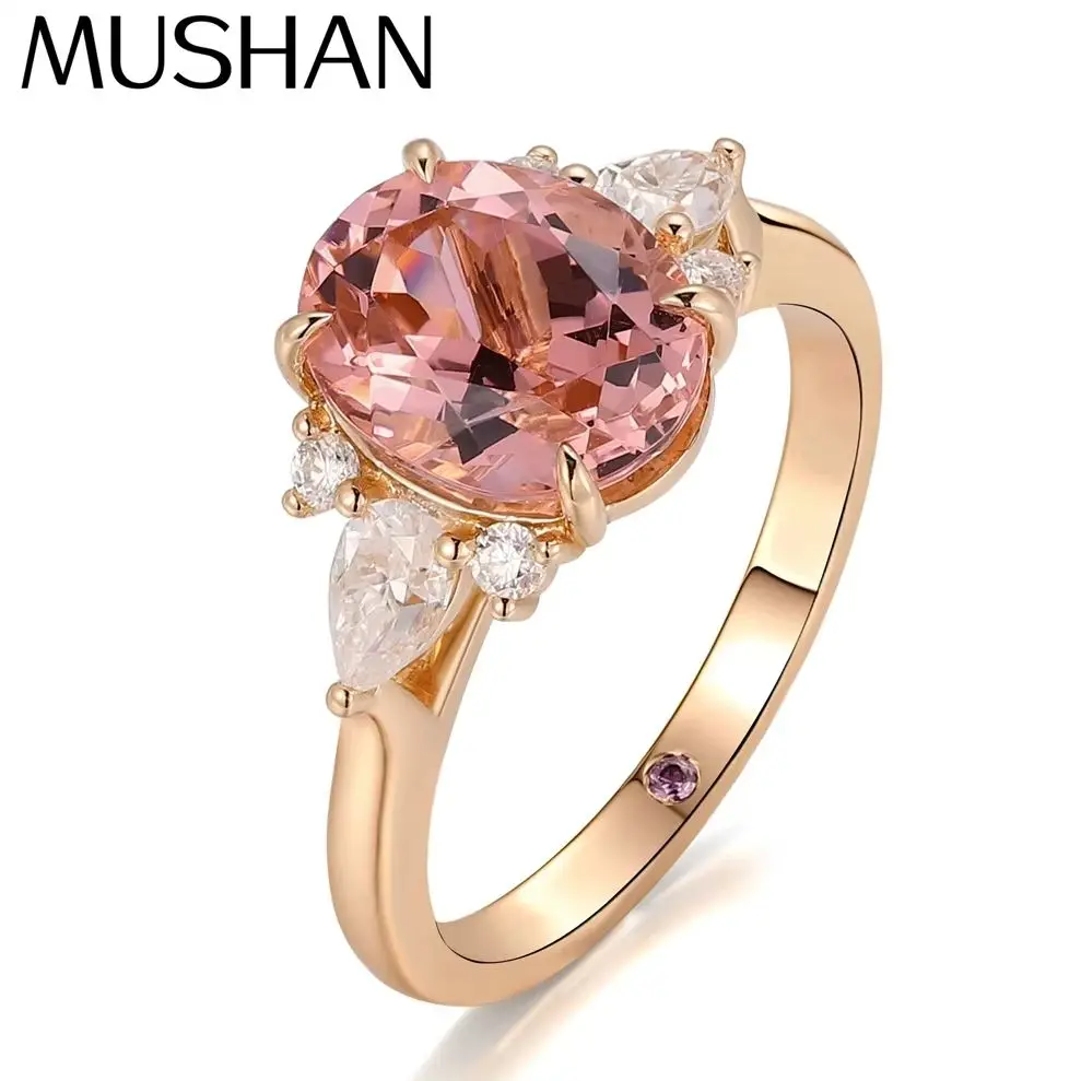MUSHAN Bespoke Jewelry 3ct Lab Grown Padparadscha Ring Band PT950 10K 14K 18K Gold Jewelry Rings For Women Wedding Party Jewel
MUSHAN Bespoke Jewelry 3ct Lab Grown Padparadscha Ring Band PT950 10K 14K 18K Gold Jewelry Rings For Women Wedding Party Jewel