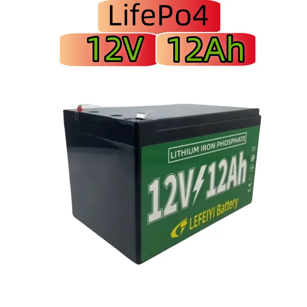 Lifepo4 12V 12Ah rechargeable battery pack, For power supply of electric vehicles, solar street lights, and other equipment
Lifepo4 12V 12Ah rechargeable battery pack, For power supply of electric vehicles, solar street lights, and other equipment