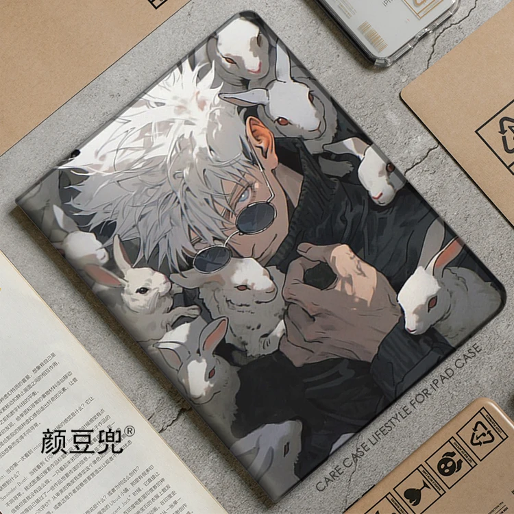 Gojo Satoru Anime Jujutsu Kaisen For iPad Air 45 Mini 5 6 Case Luxury Silicone For Pro 12.9 11 For iPad 10th Protective Pro13
Gojo Satoru Anime Jujutsu Kaisen For iPad Air 45 Mini 5 6 Case Luxury Silicone For Pro 12.9 11 For iPad 10th Protective Pro13