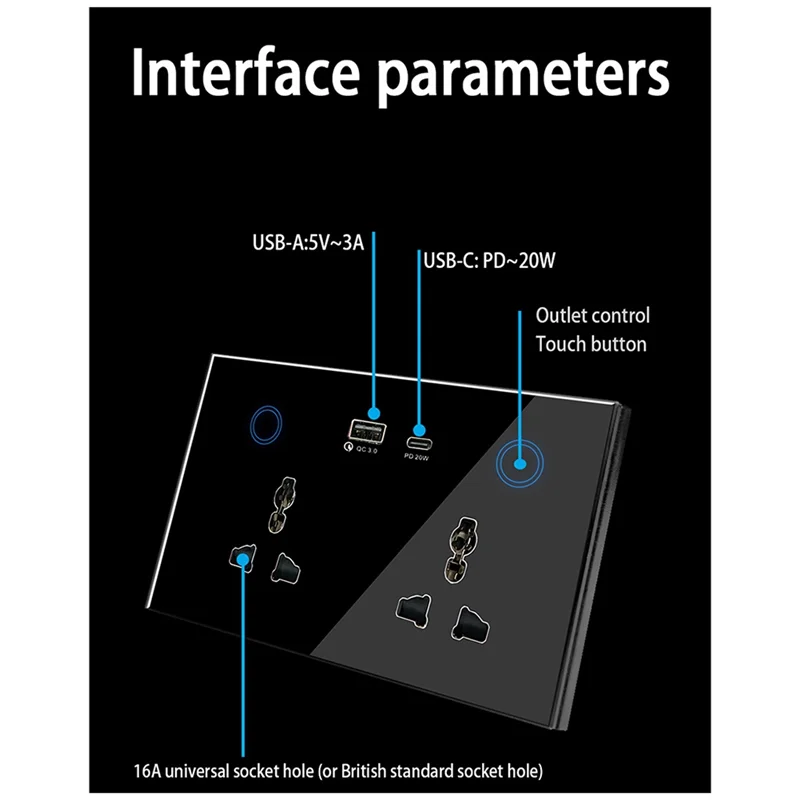 Y19A Tuya Wi-Fi Настенная умная розетка Голосовое измерение электроэнергии 147Smarts Socket Пульт дистанционного управления США и ЕС Универсальный прочный - Втч
Y19A Tuya Wi-Fi Настенная умная розетка Голосовое измерение электроэнергии 147Smarts Socket Пульт дистанционного управления США и ЕС Универсальный прочный - Втч