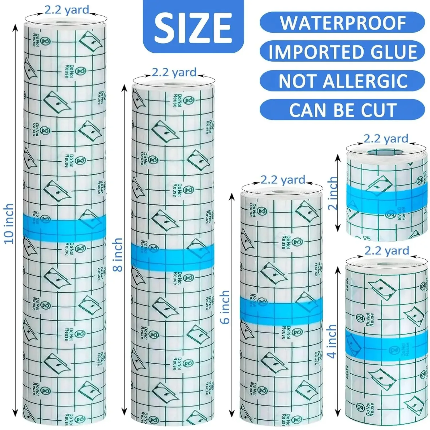 5CM*5M Waterproof Tattoo Film PU Tape Aftercare Protective Skin Healing Tattoo Adhesive Repairing Bandages Tattoo Accessories
5CM*5M Waterproof Tattoo Film PU Tape Aftercare Protective Skin Healing Tattoo Adhesive Repairing Bandages Tattoo Accessories