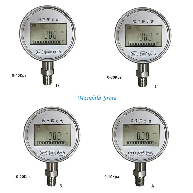 U2JC Stainless Steel Digital Hydraulic Pressure Gauge M20x1.5 Connector Pressure
U2JC Stainless Steel Digital Hydraulic Pressure Gauge M20x1.5 Connector Pressure