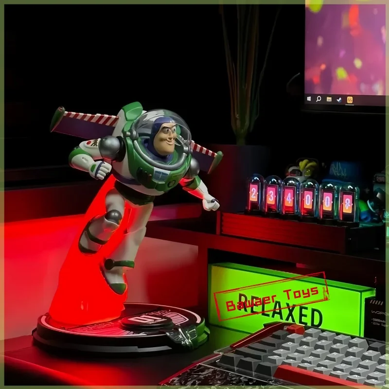 Genuine 28cm Buzz Lightyear Action Figure A Creative Wireless Charging Desktop Decoration A Trendy Toy As Birthday Gift For Boy
Genuine 28cm Buzz Lightyear Action Figure A Creative Wireless Charging Desktop Decoration A Trendy Toy As Birthday Gift For Boy