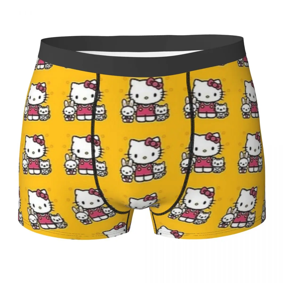 Cat And Bunny With Hello Kitty Underwear Plain Panties Customs Boxer Brief 3D Pouch Males Plus Size Boxershorts
Cat And Bunny With Hello Kitty Underwear Plain Panties Customs Boxer Brief 3D Pouch Males Plus Size Boxershorts