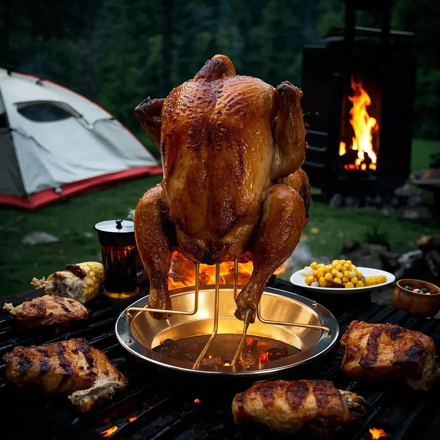 1 Pcs Stainless Steel Grill Charcoal Grill Portable Barbecue Outdoor Camping Supplies Grilled Chicken Rack Camping Cooking
1 Pcs Stainless Steel Grill Charcoal Grill Portable Barbecue Outdoor Camping Supplies Grilled Chicken Rack Camping Cooking