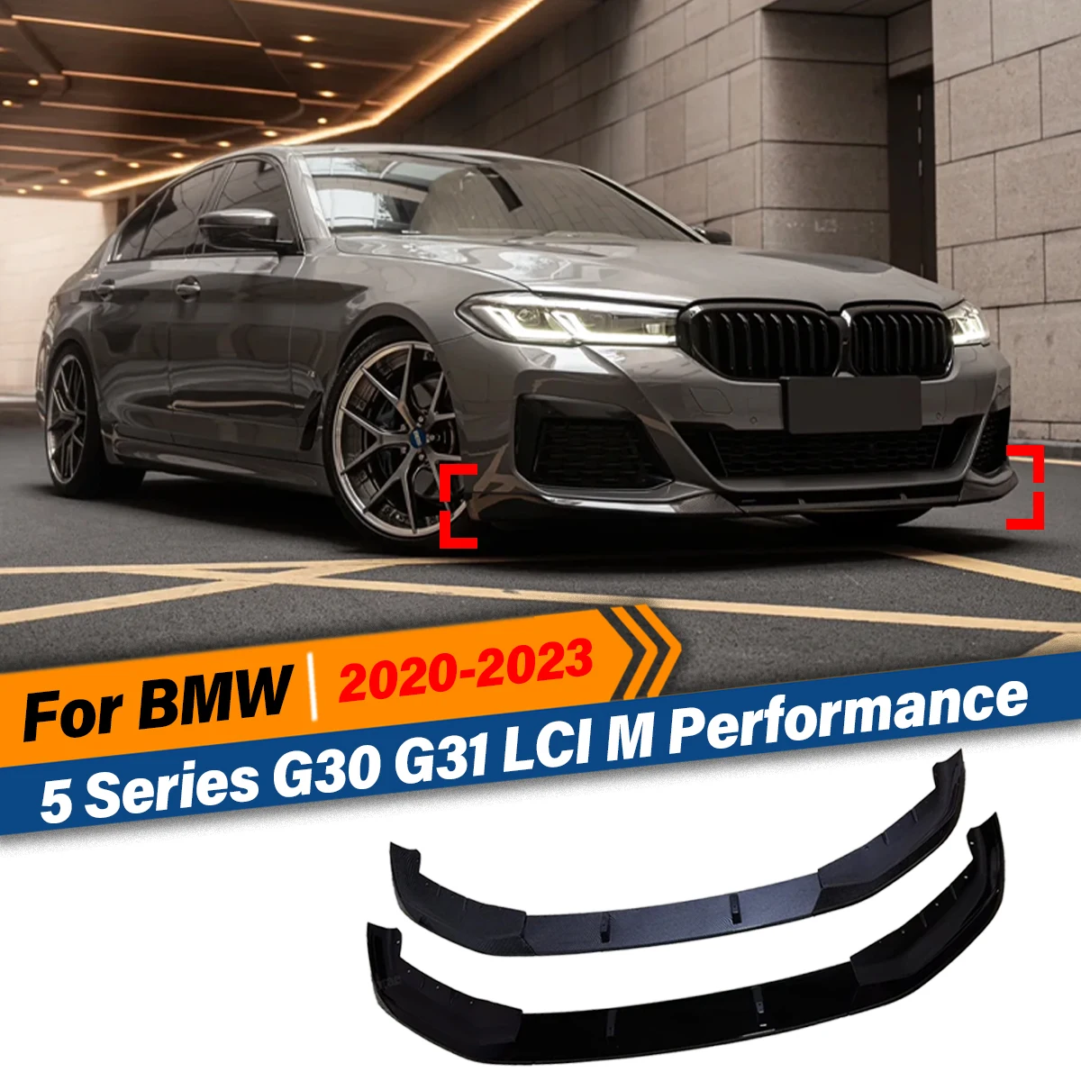 For BMW 5 Series G30 G31 520i 530i 530d M550i 2020 2021 2022 2023 LCI M Performance Style Front Bumper Diverter Lip Body Kit
For BMW 5 Series G30 G31 520i 530i 530d M550i 2020 2021 2022 2023 LCI M Performance Style Front Bumper Diverter Lip Body Kit