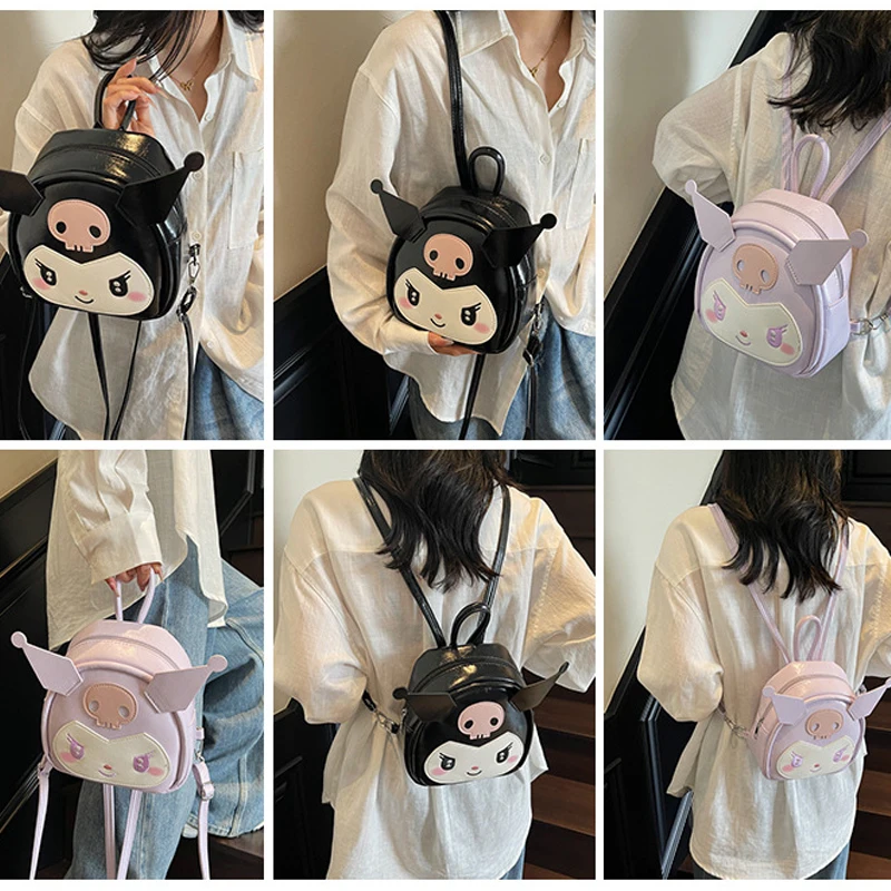 Kuromi Backpack Cute Cartoon New Small Mini Schoolbag Packet Girl Kawaii Cartoon Bags for Woman Travel Storage
Kuromi Backpack Cute Cartoon New Small Mini Schoolbag Packet Girl Kawaii Cartoon Bags for Woman Travel Storage