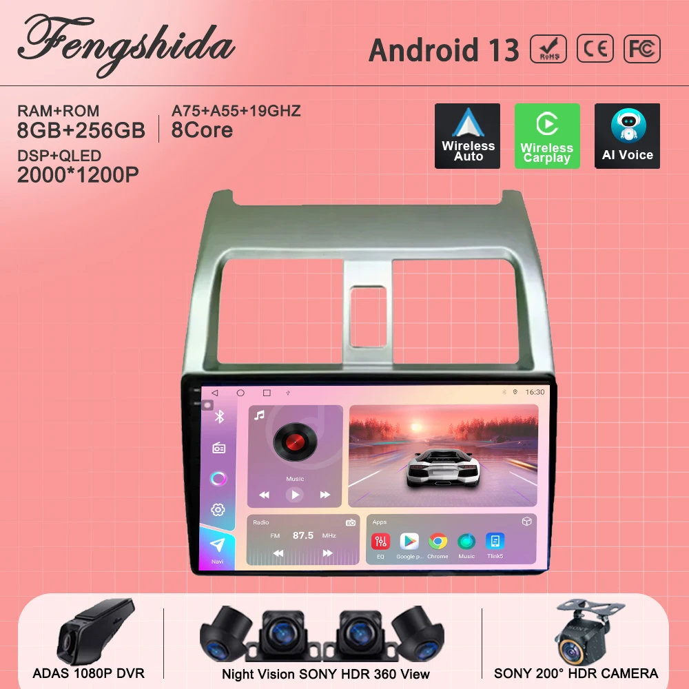 7862 CPU Android 13 For HONDA AIRWAVE 2005-2010 Auto Radio Stereo multimedia player navigation GPS No 2din DVD Mirror Link HDR
7862 CPU Android 13 For HONDA AIRWAVE 2005-2010 Auto Radio Stereo multimedia player navigation GPS No 2din DVD Mirror Link HDR