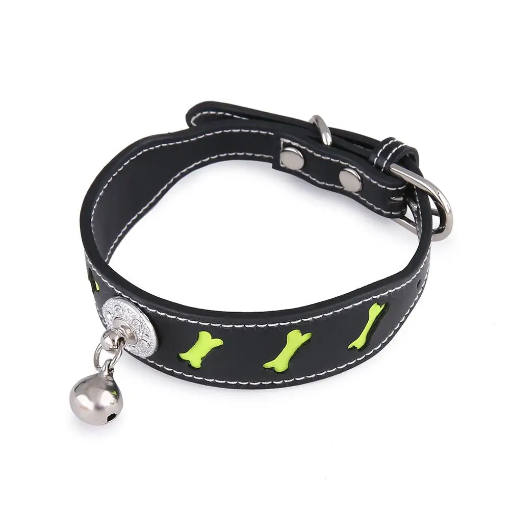 Adjustable Dog Collar with Bell PU Pet Necklace Durable Soft Long Lasting Fits Most Sizes Portable Storage
Adjustable Dog Collar with Bell PU Pet Necklace Durable Soft Long Lasting Fits Most Sizes Portable Storage