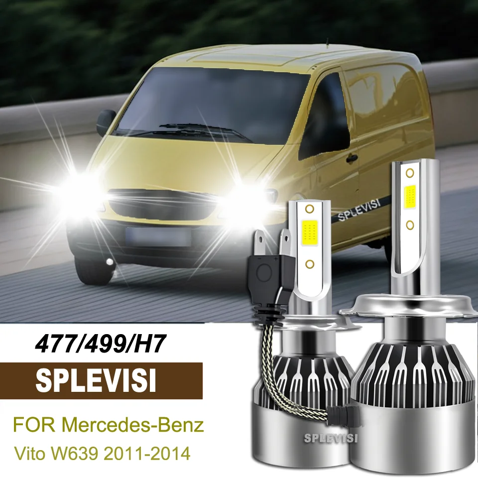 FIT FOR 99% AUTO Bright White Replacement Car Bulb Xenon Headlight 6000K Light For Mercedes-Benz Vito W639 2011 2012 2013 2014
FIT FOR 99% AUTO Bright White Replacement Car Bulb Xenon Headlight 6000K Light For Mercedes-Benz Vito W639 2011 2012 2013 2014
