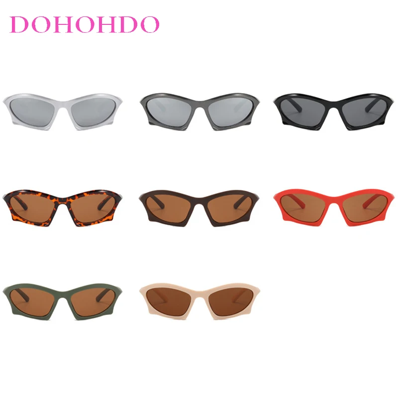 Luxury Design Y2K Punk Irregular Women Sunglasses Trends Retro Sunglasses Men Outdoor Sports Cycling Goggles Unisex Lentes UV400
Luxury Design Y2K Punk Irregular Women Sunglasses Trends Retro Sunglasses Men Outdoor Sports Cycling Goggles Unisex Lentes UV400