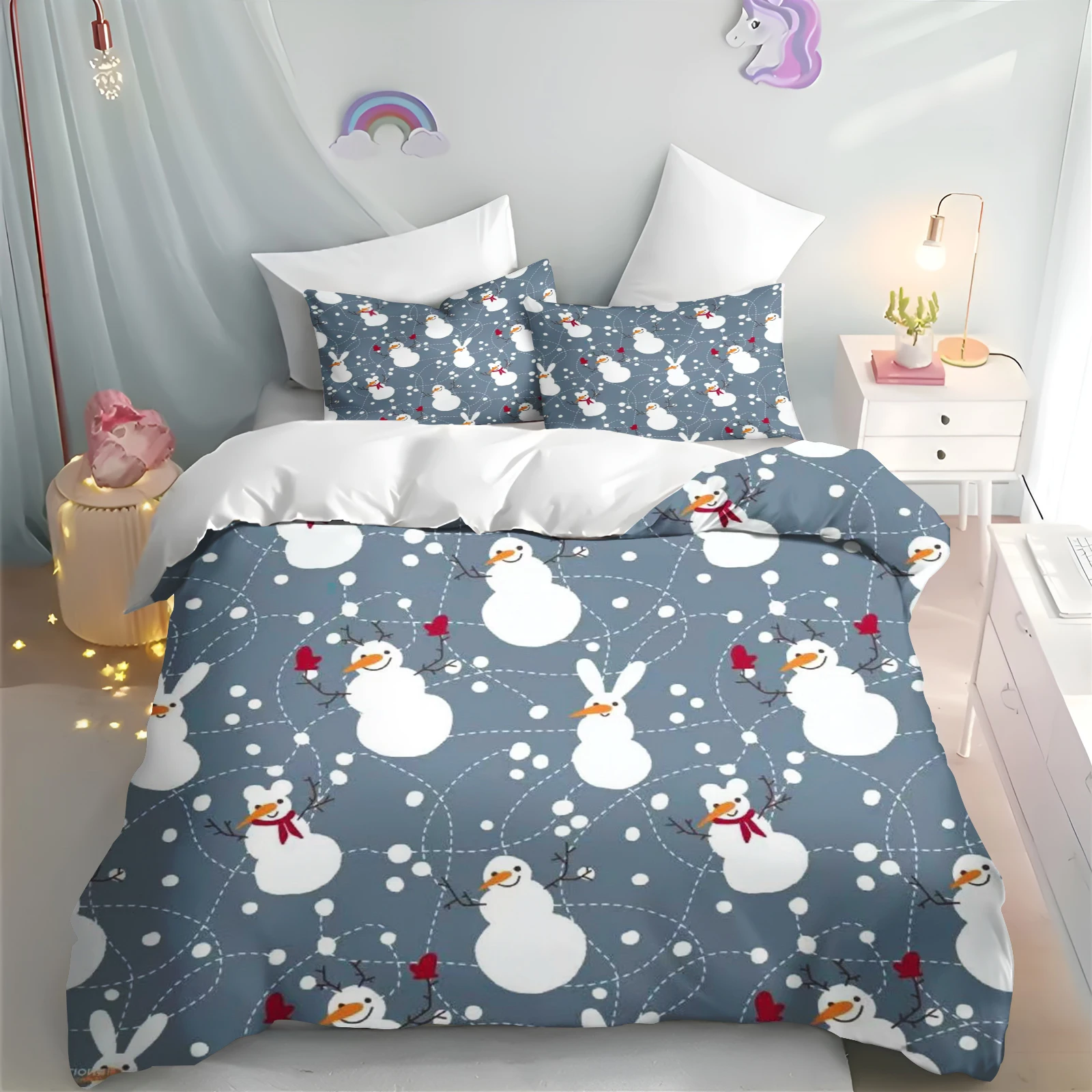 Merry Christmas Cover Quilt, Cartoon Duvet Printing, Home Breathable, Children's Bedding, Custom Made Set, Kingreathable Bedding
Merry Christmas Cover Quilt, Cartoon Duvet Printing, Home Breathable, Children's Bedding, Custom Made Set, Kingreathable Bedding