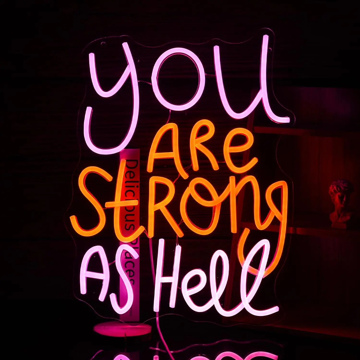 You Are Strong As Hell Neon Sign Modern dazzling neon, cool-toned cool, stay cool
You Are Strong As Hell Neon Sign Modern dazzling neon, cool-toned cool, stay cool