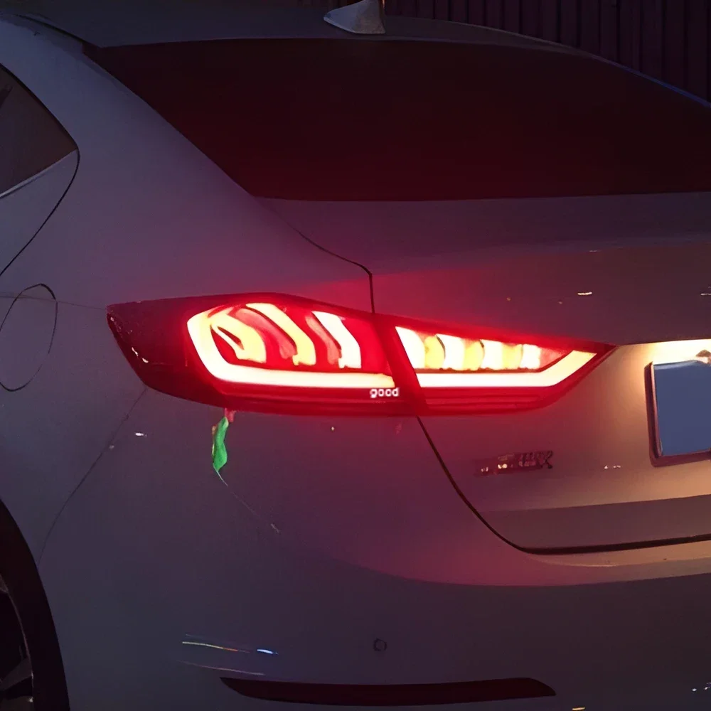 For Hyundai Elantra 2016-2020 LED Auto Rear Back Lamps Assembly Upgrade Genesis Style Brake Car Taillights Accessories
For Hyundai Elantra 2016-2020 LED Auto Rear Back Lamps Assembly Upgrade Genesis Style Brake Car Taillights Accessories