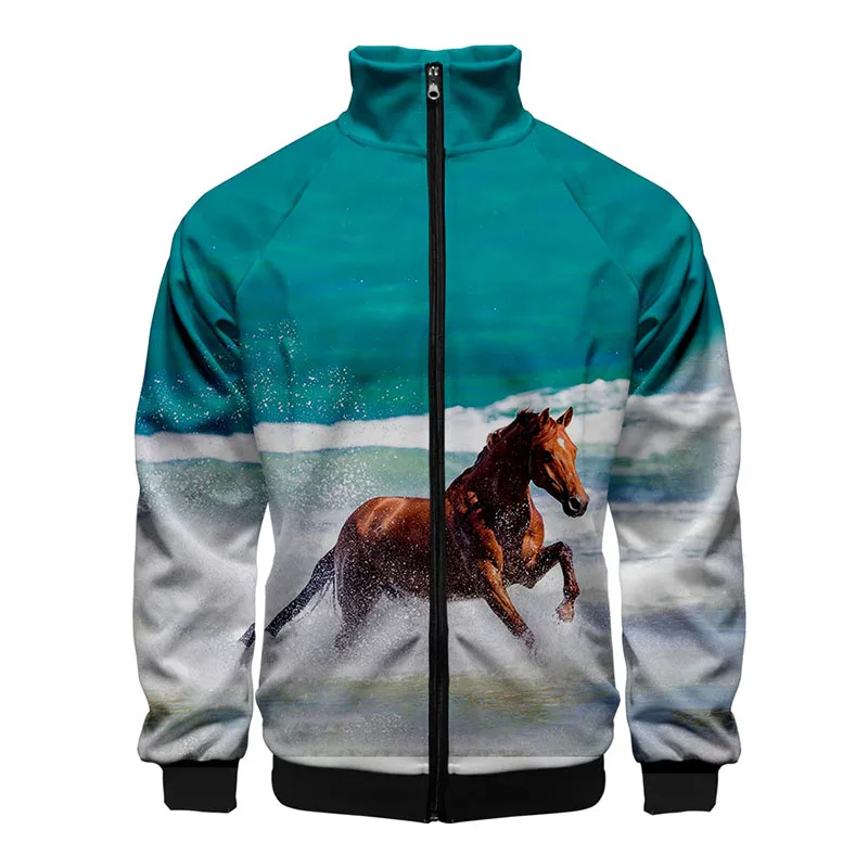 Animal Horse 3D Baseball Jacket Men Bomber Jacket Harajuku Hip Hop Hoodie Casual Stand Collar Zipper Sweatshirt Casual Tracksuit
Animal Horse 3D Baseball Jacket Men Bomber Jacket Harajuku Hip Hop Hoodie Casual Stand Collar Zipper Sweatshirt Casual Tracksuit