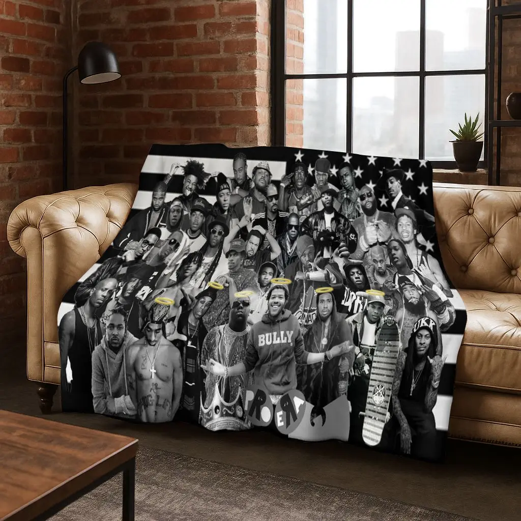 Legends Rapper Collection HIP HOP Rap Star Art Flannel Blanket,Cozy Soft Throw Blanket for Home Bedroom Bed Sofa Cover Gift Kid
Legends Rapper Collection HIP HOP Rap Star Art Flannel Blanket,Cozy Soft Throw Blanket for Home Bedroom Bed Sofa Cover Gift Kid