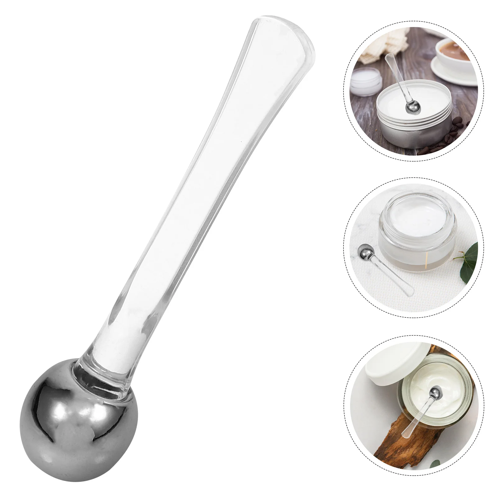 Mini Eye Cream Spatula Makeup Applicator Tool Face Skincare Scoop Spoon Creams Lotions Masks Facial Beauty Stick Reusable
Mini Eye Cream Spatula Makeup Applicator Tool Face Skincare Scoop Spoon Creams Lotions Masks Facial Beauty Stick Reusable