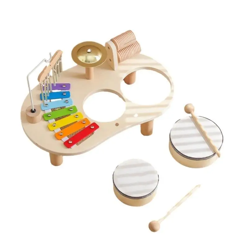 652F Baby Wooden Musical Instruments Table Wooden Musical Instruments Orff Percussion Toy for Boys and Girls
652F Baby Wooden Musical Instruments Table Wooden Musical Instruments Orff Percussion Toy for Boys and Girls