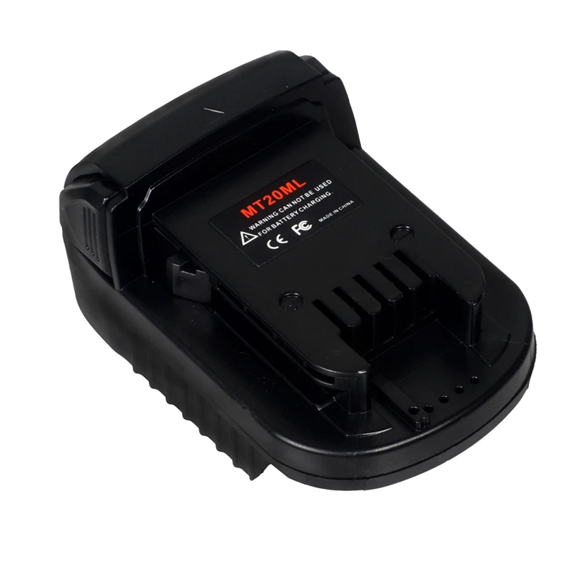 MT20ML Battery Adapter Converter For 18V Li- Battery To For Milwaukee 18V For BL1860B/BL1860/BL1850B
MT20ML Battery Adapter Converter For 18V Li- Battery To For Milwaukee 18V For BL1860B/BL1860/BL1850B