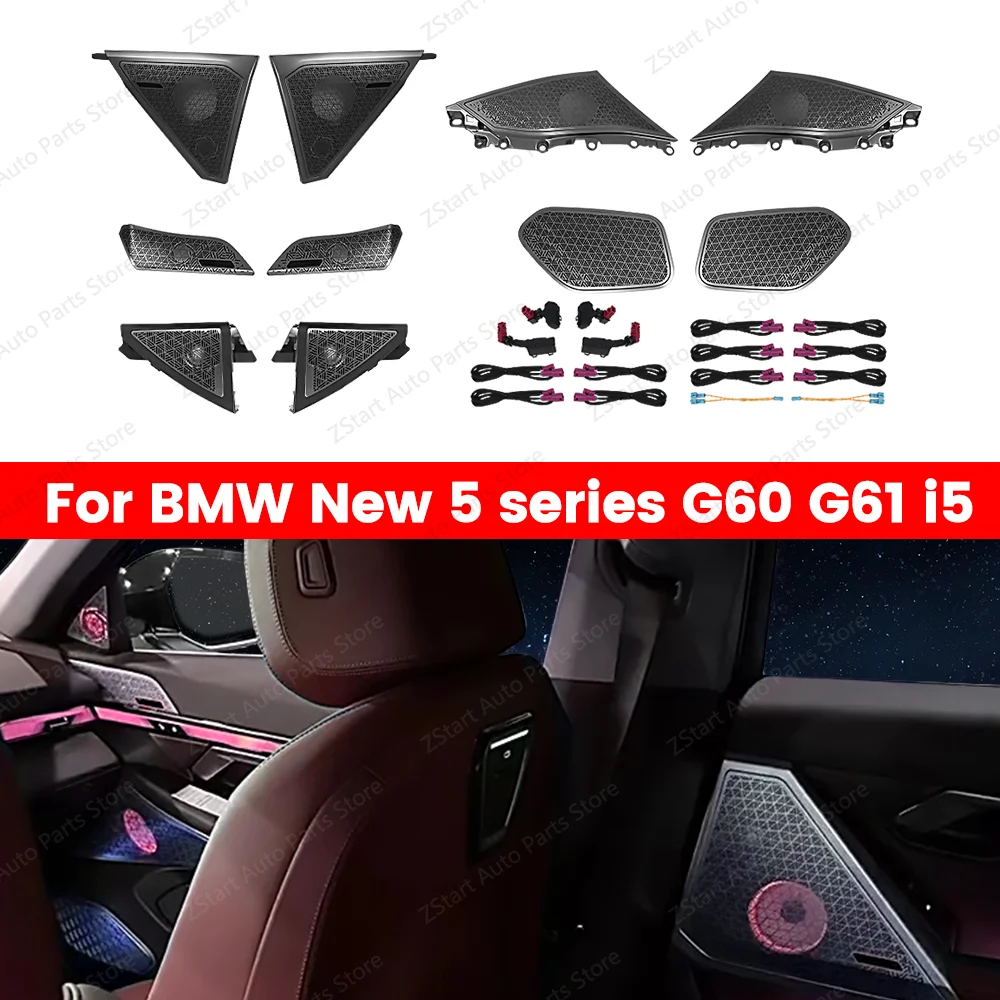 Luminous Speaker Cover For BMW 5 Series 5series G60 G61 i5 G90 G99 M5 Treble Ambient Light Door Interior Lights LED Accessories
Luminous Speaker Cover For BMW 5 Series 5series G60 G61 i5 G90 G99 M5 Treble Ambient Light Door Interior Lights LED Accessories