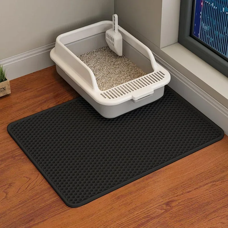 Cat Litter Mat Non Slip Big Pet Litter Box Filter Mat Double Layer Wear Resistant Waterproof Cat Litter Mat Pet Clean Supplies
Cat Litter Mat Non Slip Big Pet Litter Box Filter Mat Double Layer Wear Resistant Waterproof Cat Litter Mat Pet Clean Supplies