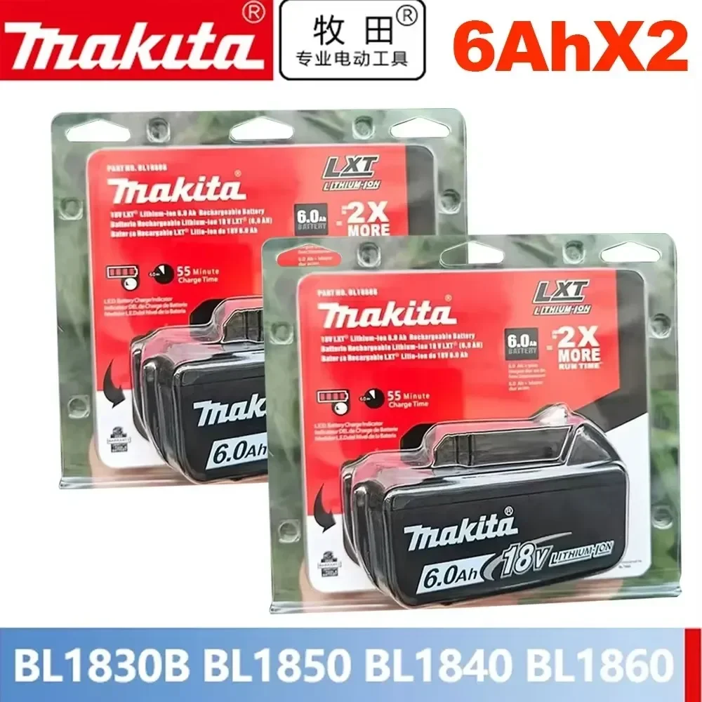⚡✅100% Original Makita 18V Power Tool Rechargeable Battery, Replaceable LED Lithium-ion, 6.0Ah BL1860B BL1860 BL1850 BL1840
⚡✅100% Original Makita 18V Power Tool Rechargeable Battery, Replaceable LED Lithium-ion, 6.0Ah BL1860B BL1860 BL1850 BL1840