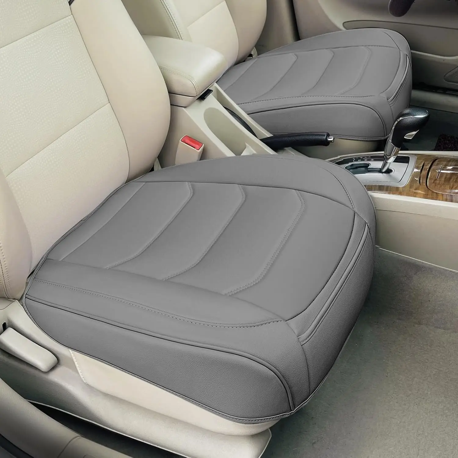 Car Seat Cover PU Leather Full Wrap with Storage Pocket Universal Fit for 95% Vehicles Gray 2 Pack
Car Seat Cover PU Leather Full Wrap with Storage Pocket Universal Fit for 95% Vehicles Gray 2 Pack