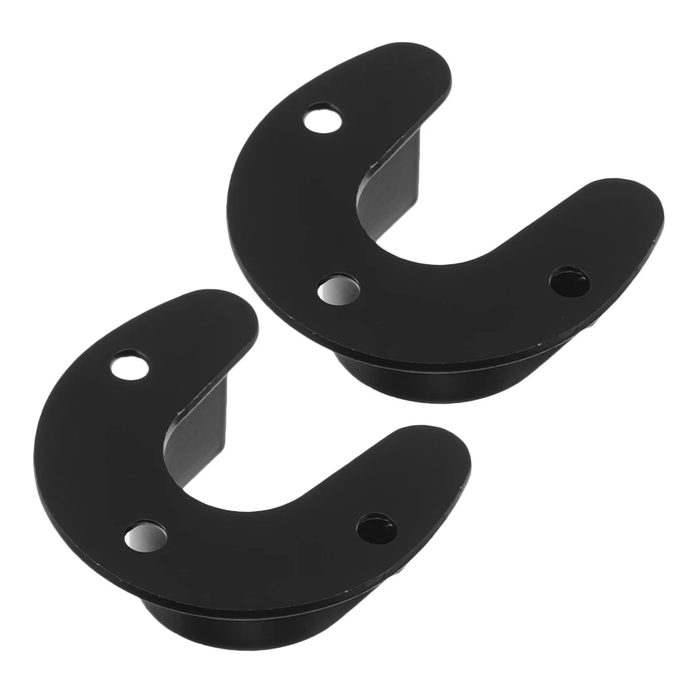 2PCS Stainless Steel Pipe Holder Black Durable Versatile Closet Bracket Wardrobe Rail RV Shower Curtains Fixing Accessories
2PCS Stainless Steel Pipe Holder Black Durable Versatile Closet Bracket Wardrobe Rail RV Shower Curtains Fixing Accessories