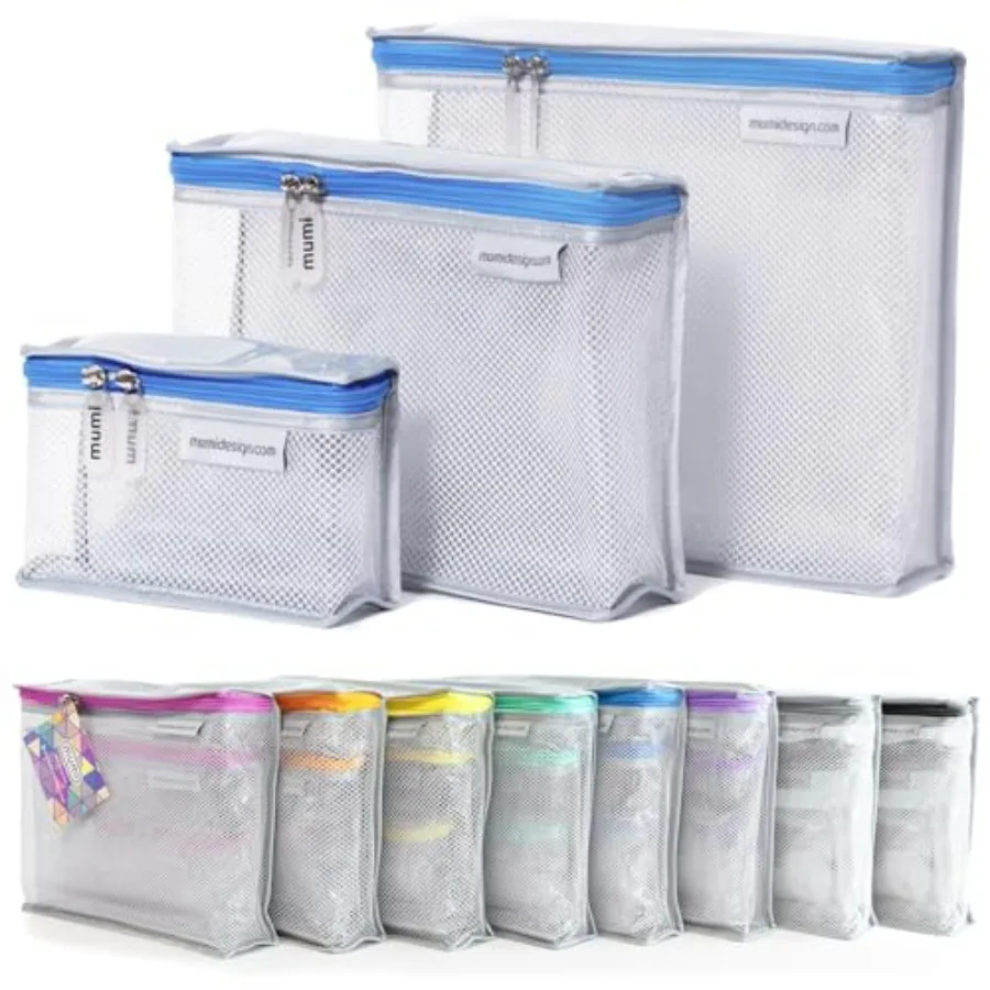 Travel Toiletry Bag Set of 3 Clear TSA Approved Toiletry Bags for Women Reusable Water-Resistant Makeup Organizer Pouches for S
Travel Toiletry Bag Set of 3 Clear TSA Approved Toiletry Bags for Women Reusable Water-Resistant Makeup Organizer Pouches for S