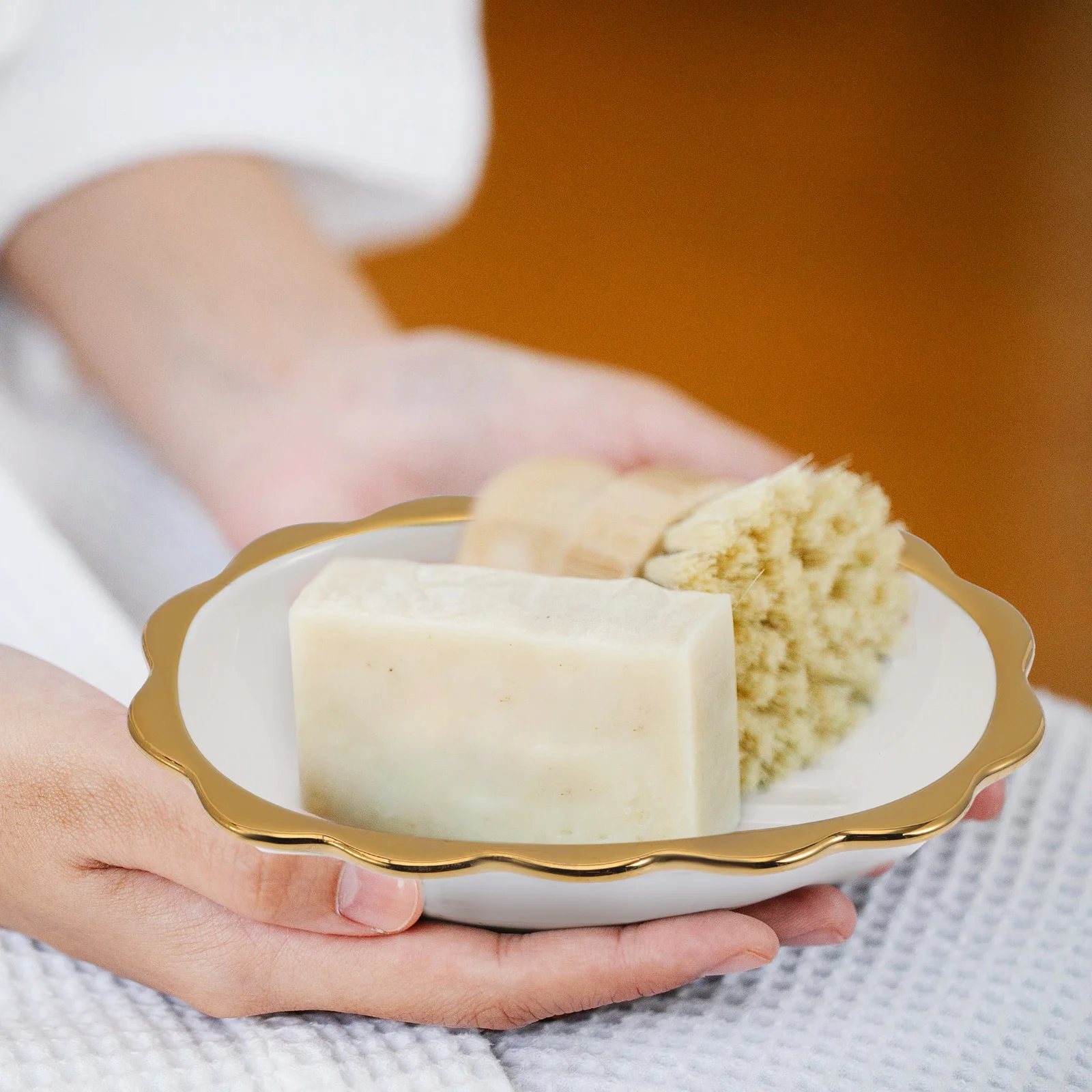 Modern Ceramic Soap Box Dish Holder Perfect Load Bearing Resistance Sturdy Practical Bathroom Accessory Soap Dish
Modern Ceramic Soap Box Dish Holder Perfect Load Bearing Resistance Sturdy Practical Bathroom Accessory Soap Dish