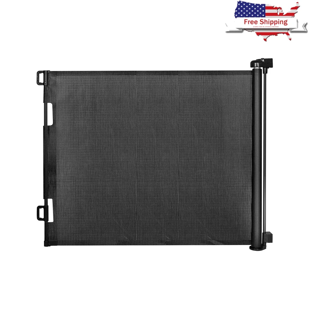 Retractable Baby Gate Mesh Child Safety Gate Dog Gate Easy Install One Hand Operation Adjustable Hardware Mount Stairs Doorways
Retractable Baby Gate Mesh Child Safety Gate Dog Gate Easy Install One Hand Operation Adjustable Hardware Mount Stairs Doorways