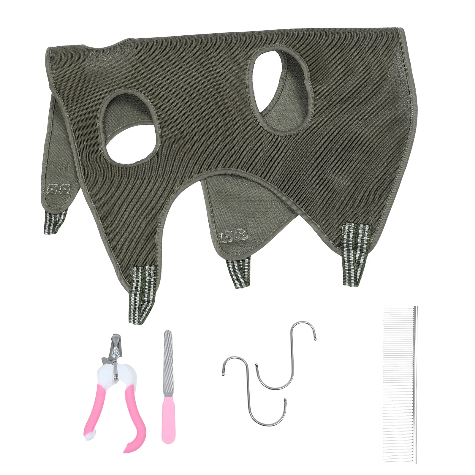 1Set Grooming Hammock for Pet Nail Trimming Secure Sling for Large Cats Dogs Easy Install Grooming Table Accessory
1Set Grooming Hammock for Pet Nail Trimming Secure Sling for Large Cats Dogs Easy Install Grooming Table Accessory