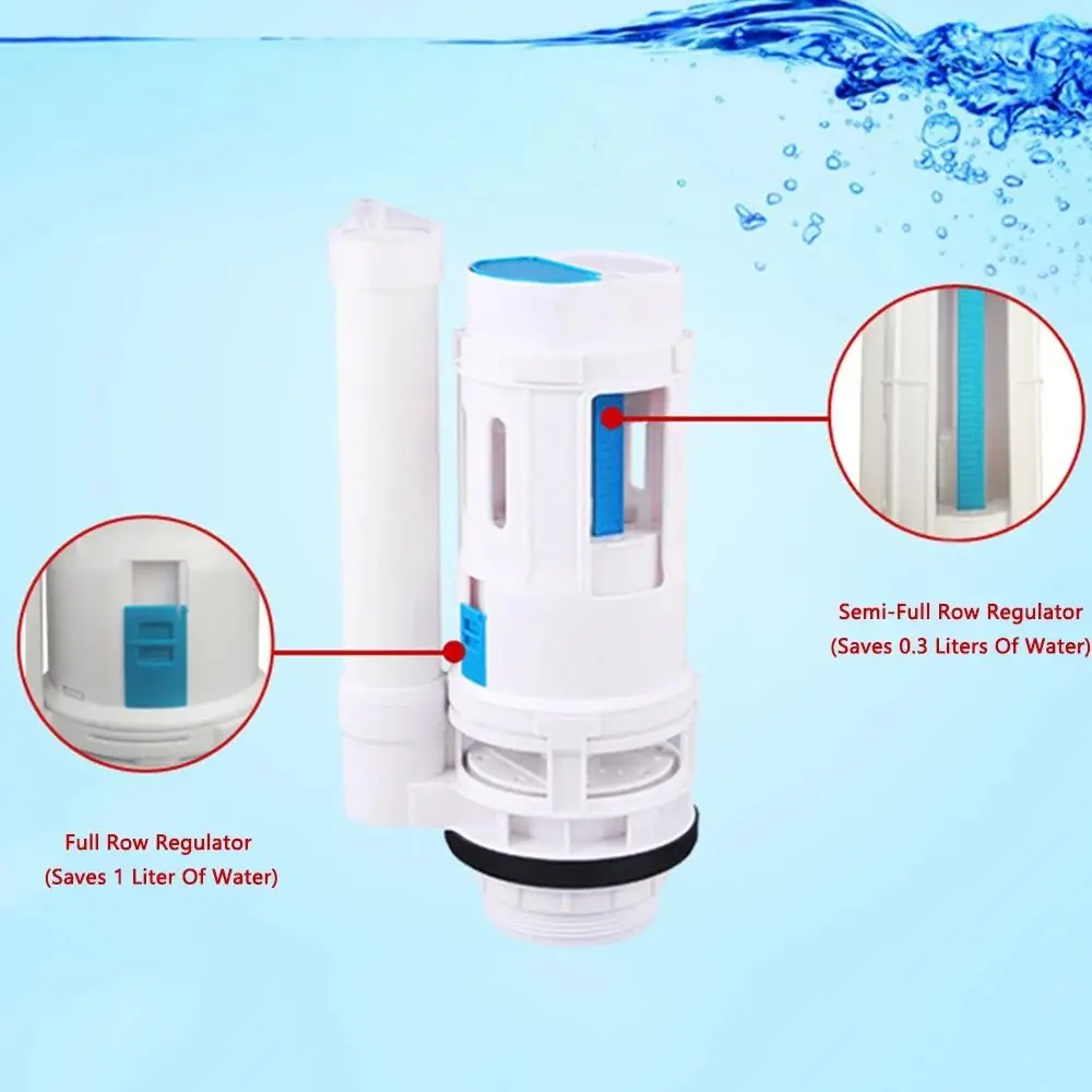 Leak-proof Water Outlet Valve Dual Flush Plastic One Piece Toilet Drain Valve Filtration Adjustable Fill Water Tank Fittings
Leak-proof Water Outlet Valve Dual Flush Plastic One Piece Toilet Drain Valve Filtration Adjustable Fill Water Tank Fittings