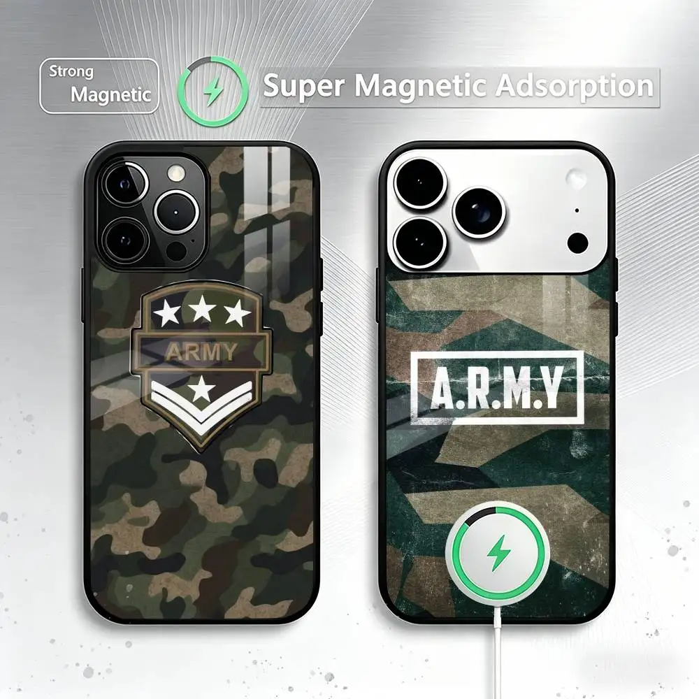 Camouflage Camo Military Army Phone Case For iPhone17,16,15,14,13,12,11 Plus,Pro Compatible with magnetic wireless charging
Camouflage Camo Military Army Phone Case For iPhone17,16,15,14,13,12,11 Plus,Pro Compatible with magnetic wireless charging