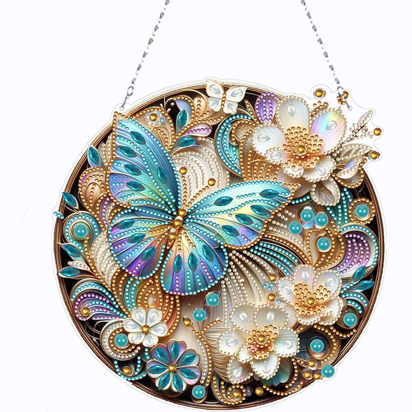 Double Sided Special Shape Butterfly Diamond Painting Hanging Pendant Bee Diamond Painting Decor Peacock for Garden Window Decor
Double Sided Special Shape Butterfly Diamond Painting Hanging Pendant Bee Diamond Painting Decor Peacock for Garden Window Decor
