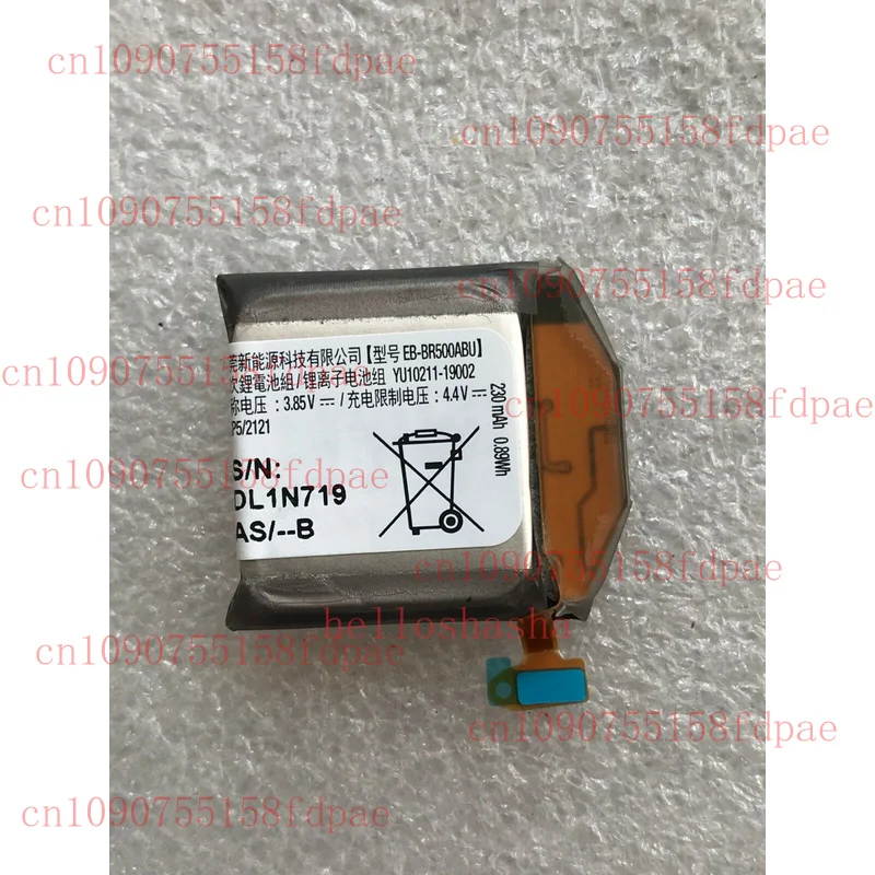 OEM-аккумулятор для часов EB-BR500ABU для Samsung Galaxy Watch Active SM-R500 230 мАч
OEM-аккумулятор для часов EB-BR500ABU для Samsung Galaxy Watch Active SM-R500 230 мАч