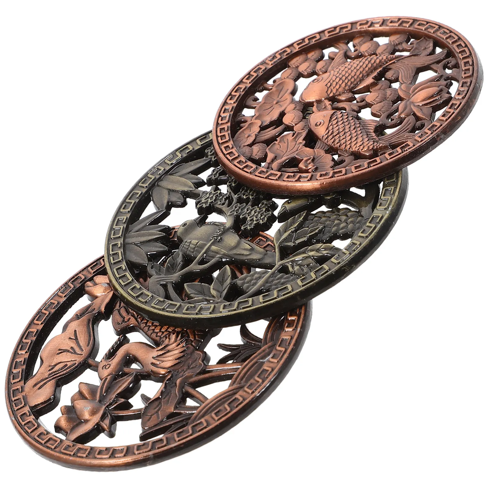 3Pcs Tea Tray Leak Mesh Filters Alloy Metal Vintage Style Tea Tray Drain Covers Accessories Kitchen Drain Lids
3Pcs Tea Tray Leak Mesh Filters Alloy Metal Vintage Style Tea Tray Drain Covers Accessories Kitchen Drain Lids
