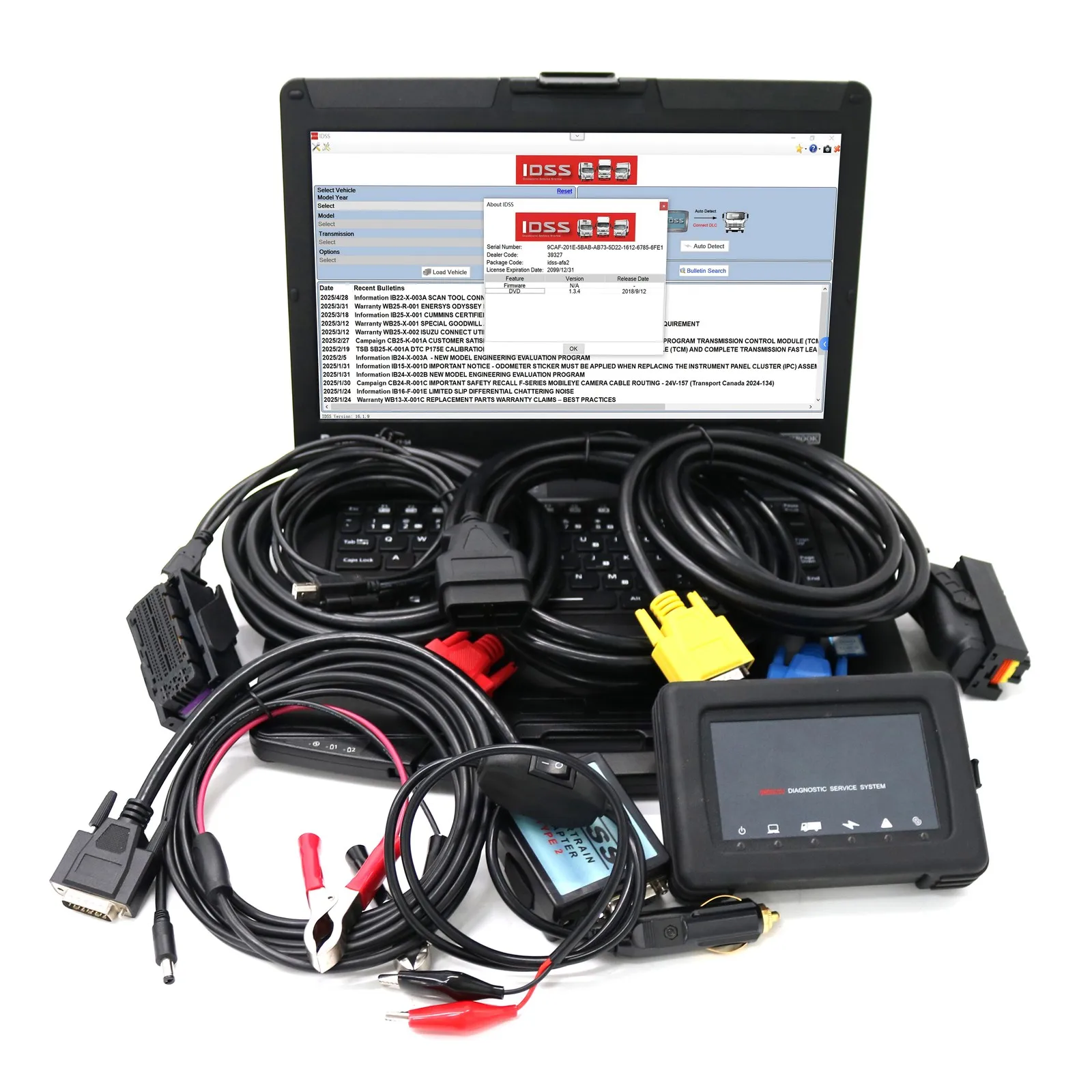 IDSS Diagnostic Scanner Tool For Isuzu Commercial Vehicles Excavator Truck
IDSS Diagnostic Scanner Tool For Isuzu Commercial Vehicles Excavator Truck