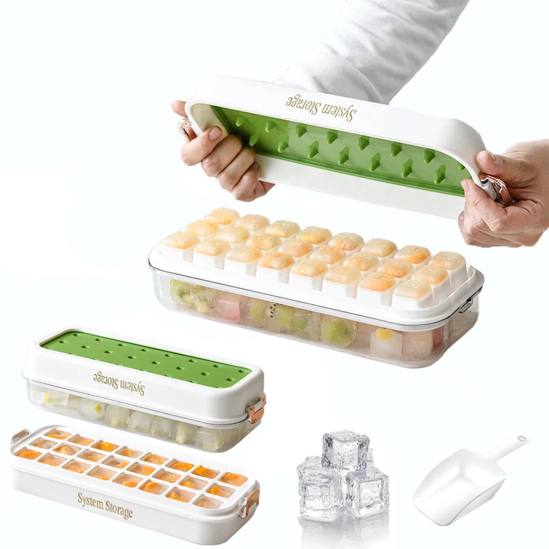 24Grid Press Type Ice Tray Mold Food Grade Silicone Press Type Ice Cube Tray Mold DIY Ice Maker Ice-cube Tray
24Grid Press Type Ice Tray Mold Food Grade Silicone Press Type Ice Cube Tray Mold DIY Ice Maker Ice-cube Tray