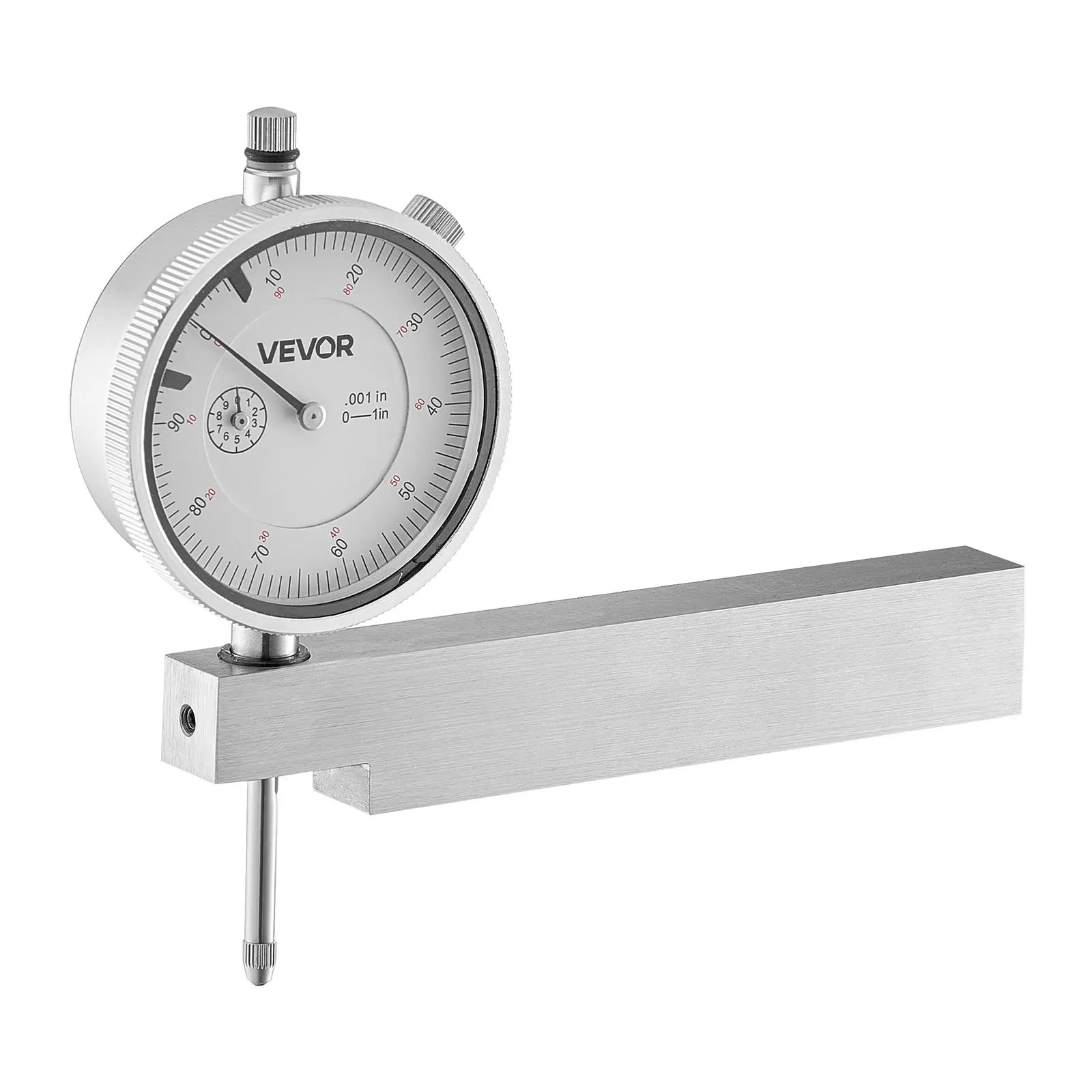 Dial Test Indicator With Metal Base, 0.001 Inch Accuracy, 0-1 Inch Range, Easy To Read Large Dial, Professional For Narrow Area
Dial Test Indicator With Metal Base, 0.001 Inch Accuracy, 0-1 Inch Range, Easy To Read Large Dial, Professional For Narrow Area