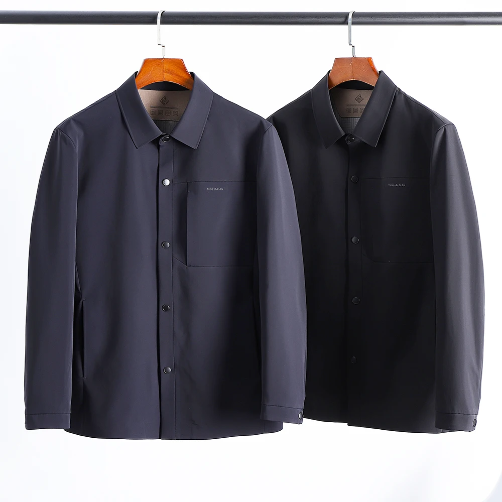 Мужское демисезонное повседневное пальто премиум-класса с отложным воротником, отделкой из искусственной кожи и этикеткой, в городском стиле
Мужское демисезонное повседневное пальто премиум-класса с отложным воротником, отделкой из искусственной кожи и этикеткой, в городском стиле