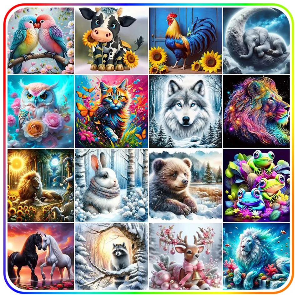 SDOYUNO Diamond Painting Kit Completo Animals Arts Crafts Diamond Painting Pictures Cross Stitch Embroidery Diy Kits Wall Decor
SDOYUNO Diamond Painting Kit Completo Animals Arts Crafts Diamond Painting Pictures Cross Stitch Embroidery Diy Kits Wall Decor