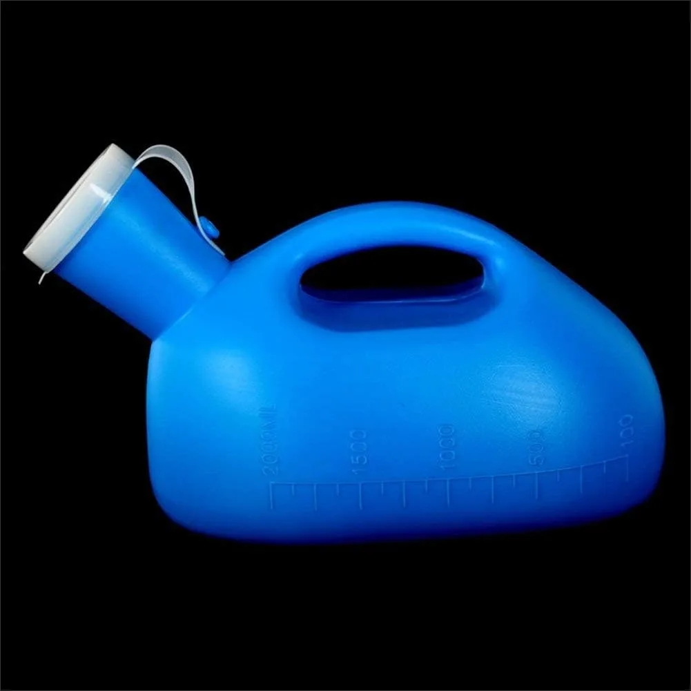 Spill Proof Urinal for Men 70oz Portable Pee Bottle with Leak-Proof Lid Reusable
Spill Proof Urinal for Men 70oz Portable Pee Bottle with Leak-Proof Lid Reusable