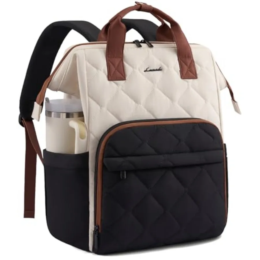 Laptop Backpack for Women, Work Travel Backpack Purse, Puffer Quilted Laptop Backpack Casual Daypack for Nurse Teacher
Laptop Backpack for Women, Work Travel Backpack Purse, Puffer Quilted Laptop Backpack Casual Daypack for Nurse Teacher