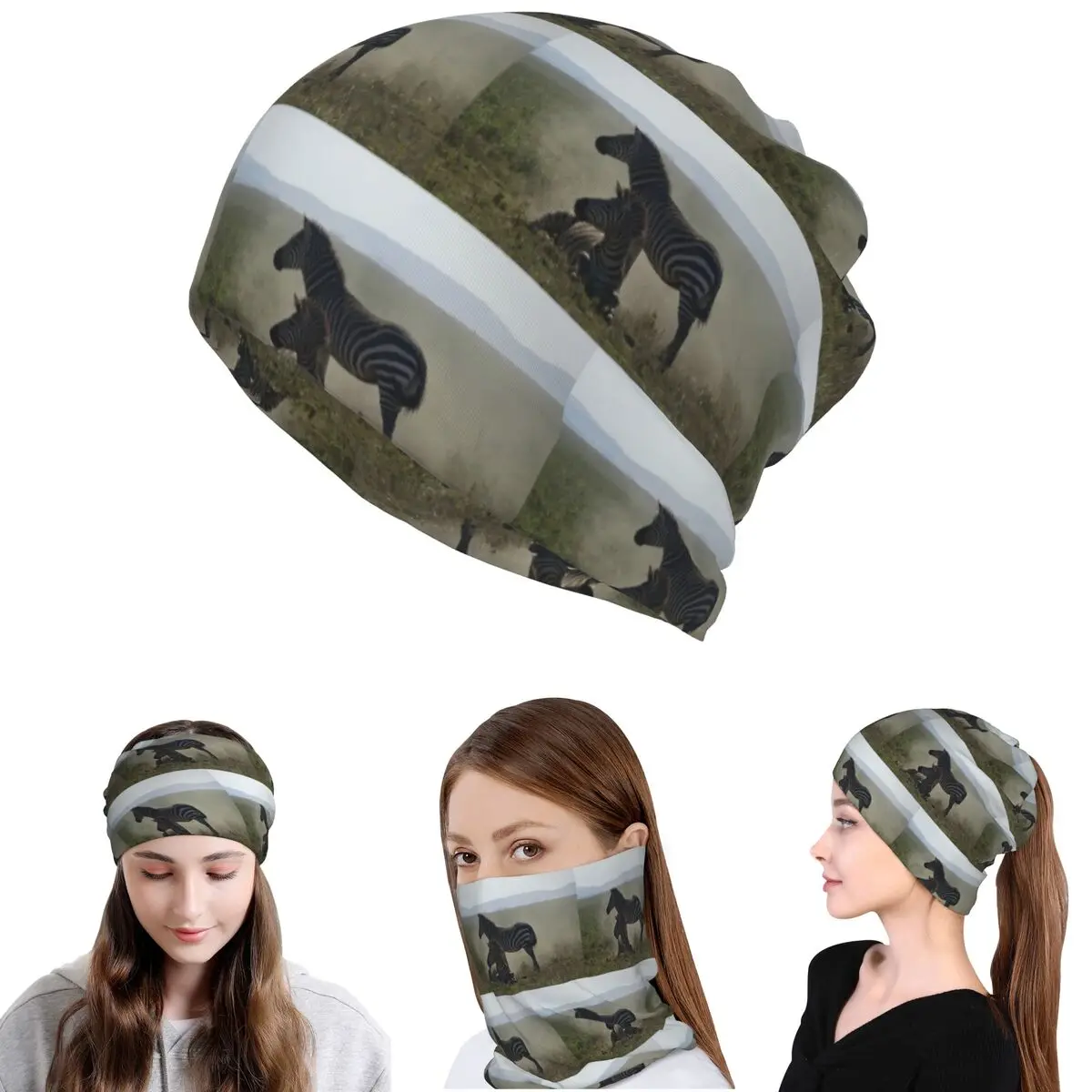 Zebras At Play Bandana Neck Cover Mask Scarf Multifunction Headwear Beanies Hat Unisex Adult Windproof
Zebras At Play Bandana Neck Cover Mask Scarf Multifunction Headwear Beanies Hat Unisex Adult Windproof