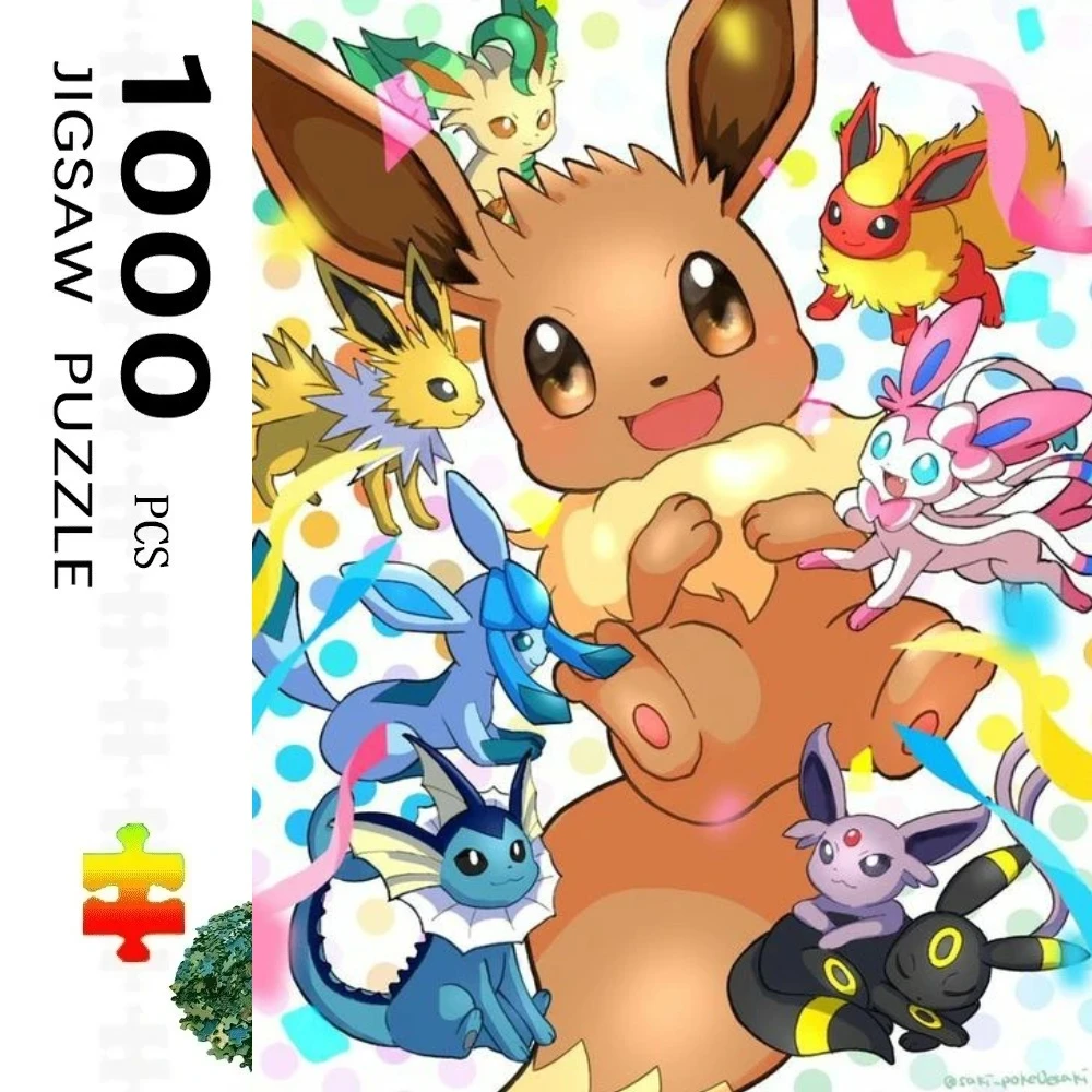 1000 pcs Pokemon Cute Pikachu Anime Puzzle Home Decor Adults Puzzle Games Family Fun Floor PuzzlesEducational Toys for Kids
1000 pcs Pokemon Cute Pikachu Anime Puzzle Home Decor Adults Puzzle Games Family Fun Floor PuzzlesEducational Toys for Kids