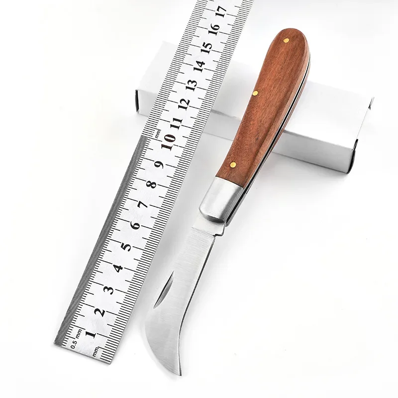 Rosewood Handle Mushroom Knifes Multifunctional Outdoor Sharp Camp Hunting Survival Folding Stainless Steel Knife Survival Tools
Rosewood Handle Mushroom Knifes Multifunctional Outdoor Sharp Camp Hunting Survival Folding Stainless Steel Knife Survival Tools